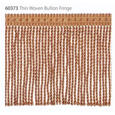 60373 THIN WOVEN BULLION FRINGE