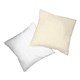 Duet Snow and Linen Pillow
