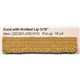 R22C001 CORD WITH KNITTED LIP 3/16"