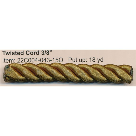 twisted cord