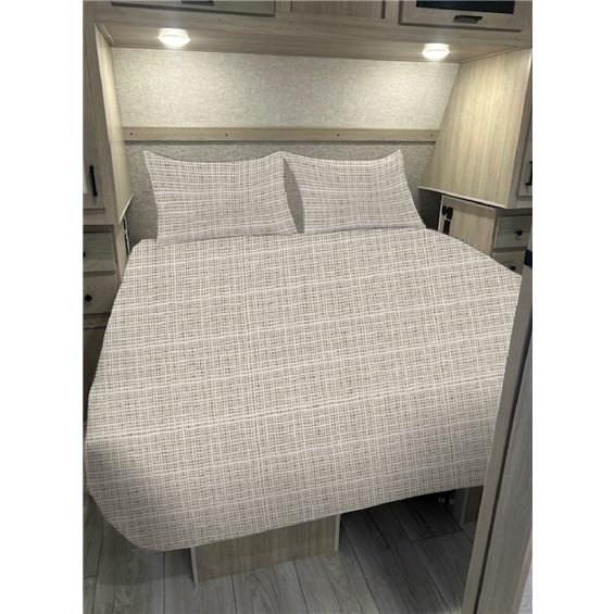 Main Event Taupe Bed