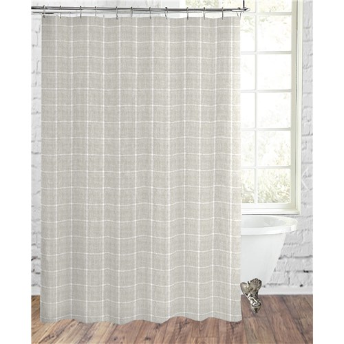 Gravity Finished Shower Curtain Suede