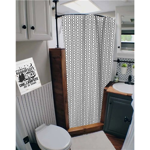 Ellington Onyx Shower Curtain