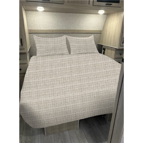 Main Event Taupe Bed