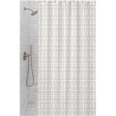 Block Party Finished Shower Curtain