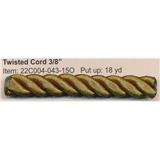 R22C004 TWISTED CORD 3&#47;8&#34;