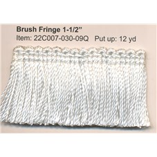 R22C007 BRUSH FRINGE 1 1&#47;2&#34;