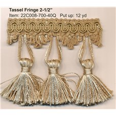 R22C008 TASSEL FRINGE 2 1&#47;2&#34;